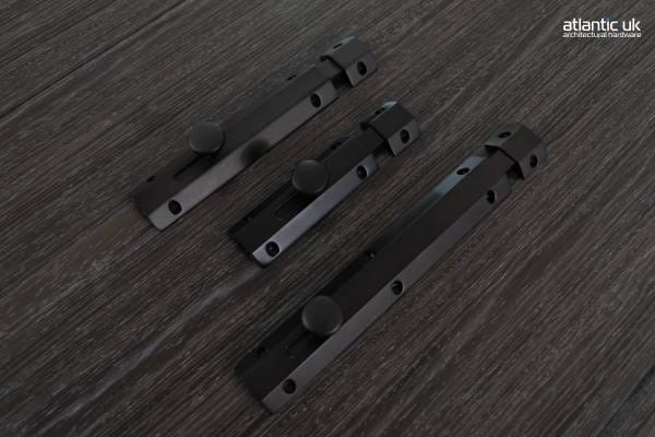Atlantic Solid Brass Surface Door Bolt 4"