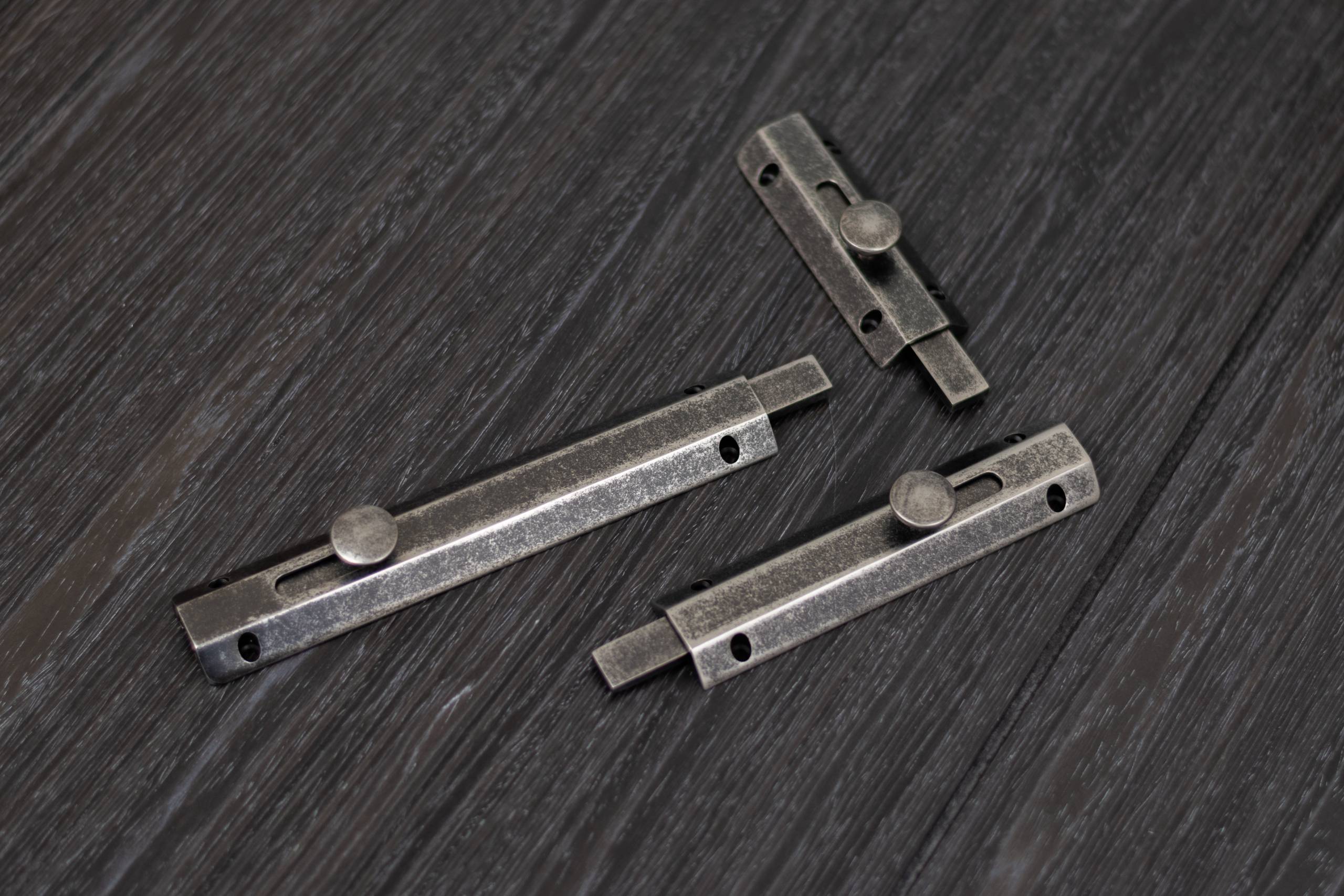 Atlantic Solid Brass Surface Door Bolt 8"