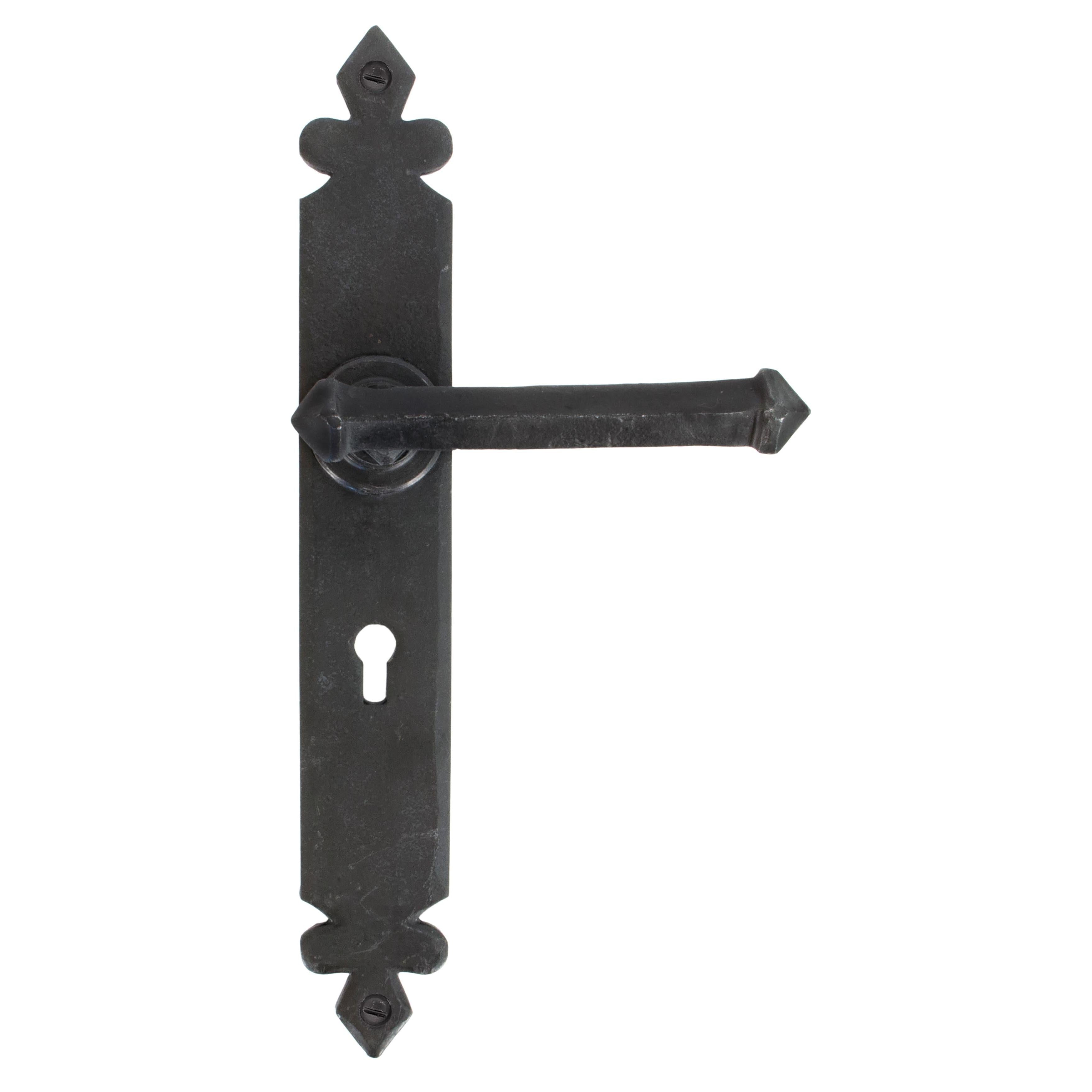 From The Anvil's Beeswax Tudor Lever Lock Set