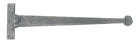 From The Anvil's Pewter Patina Penny End T Hinge (pair)
