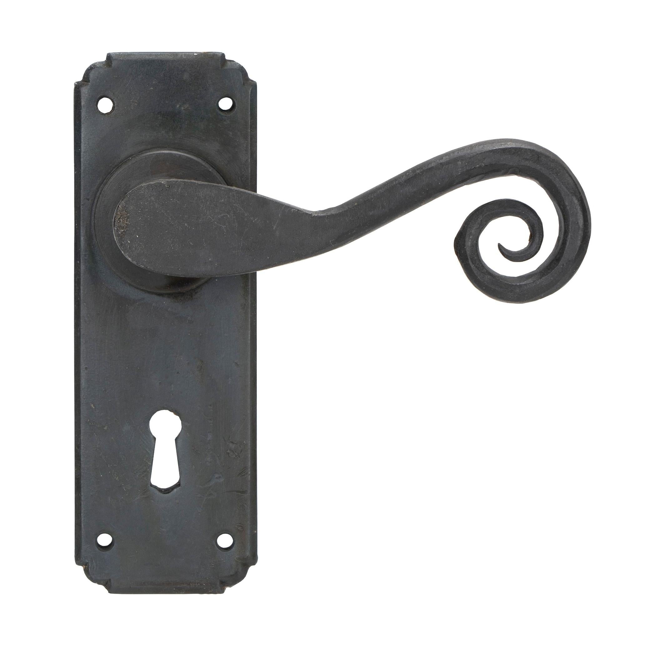 From The Anvil's Beeswax Monkeytail Lever Lock Set