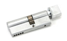 From The Anvil's Satin Chrome 5 Pin Euro Cylinder/Thumbturn