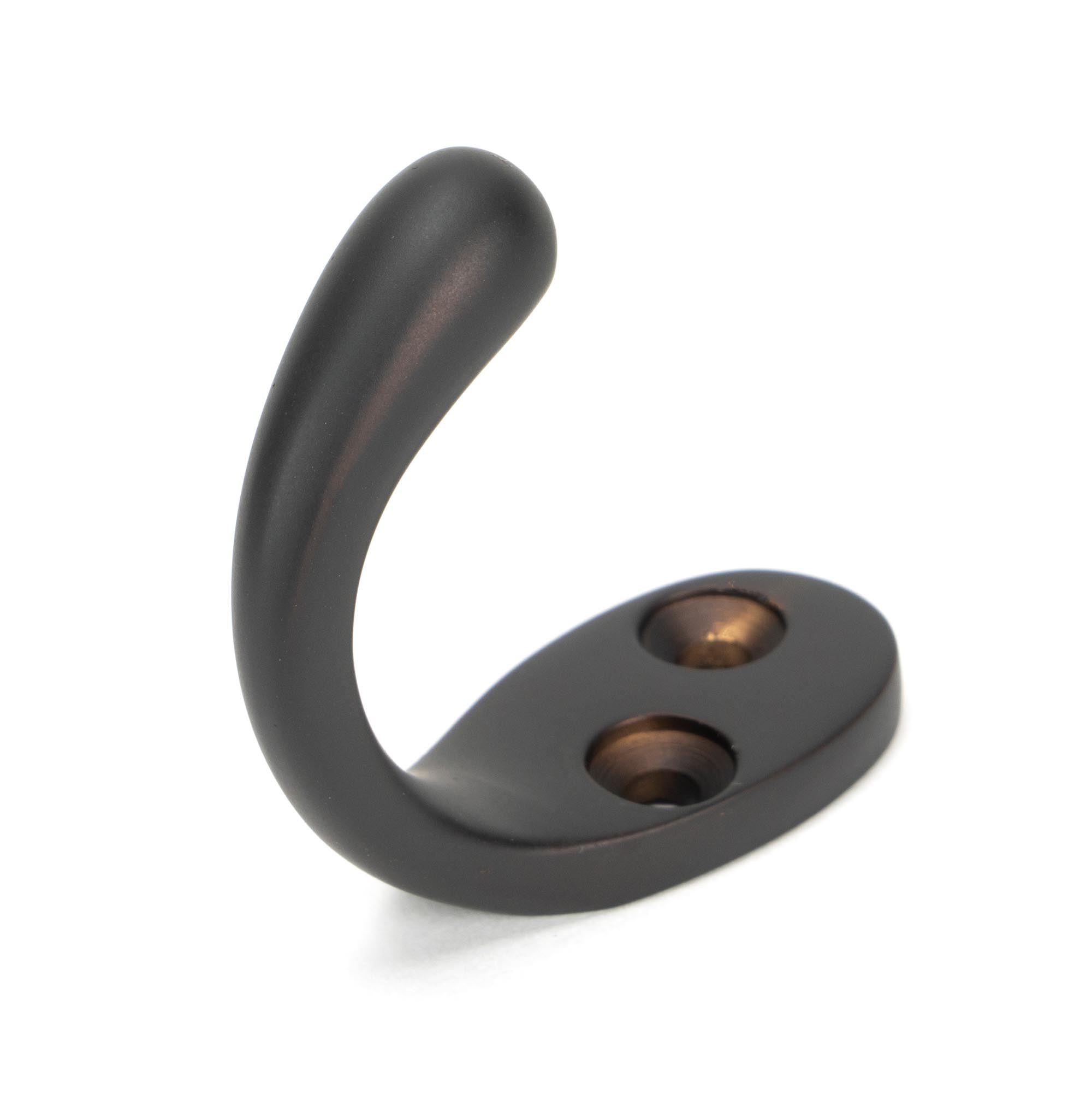 From The Anvil's Aged Bronze Celtic Single Robe Hook