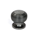 From The Anvil's Pewter Patina Beehive Cabinet Knob