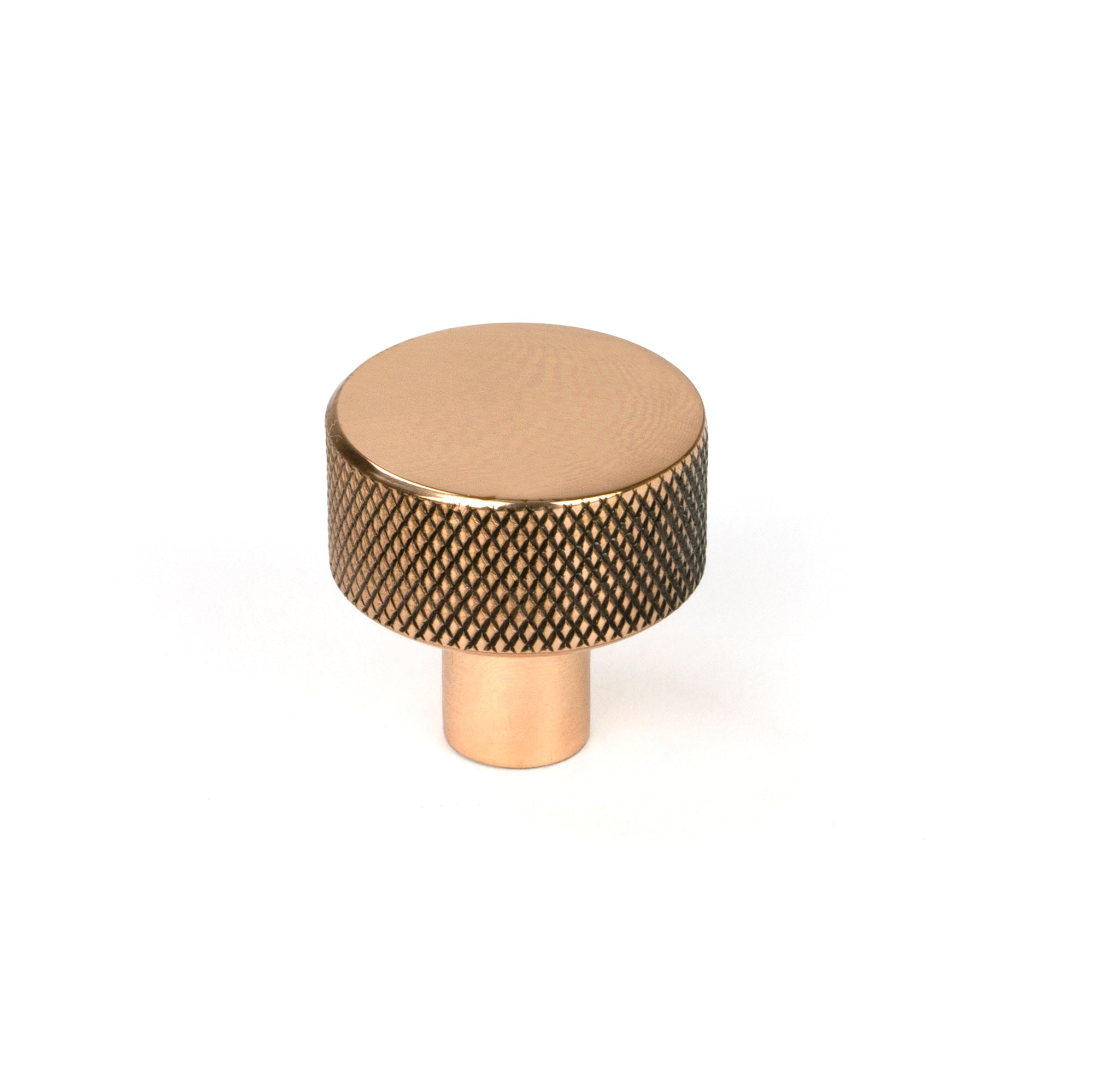 From The Anvil's Polished Bronze 25mm Brompton Cabinet Knob