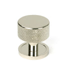 From The Anvil's Polished Nickel 32mm Brompton Cabinet Knob
