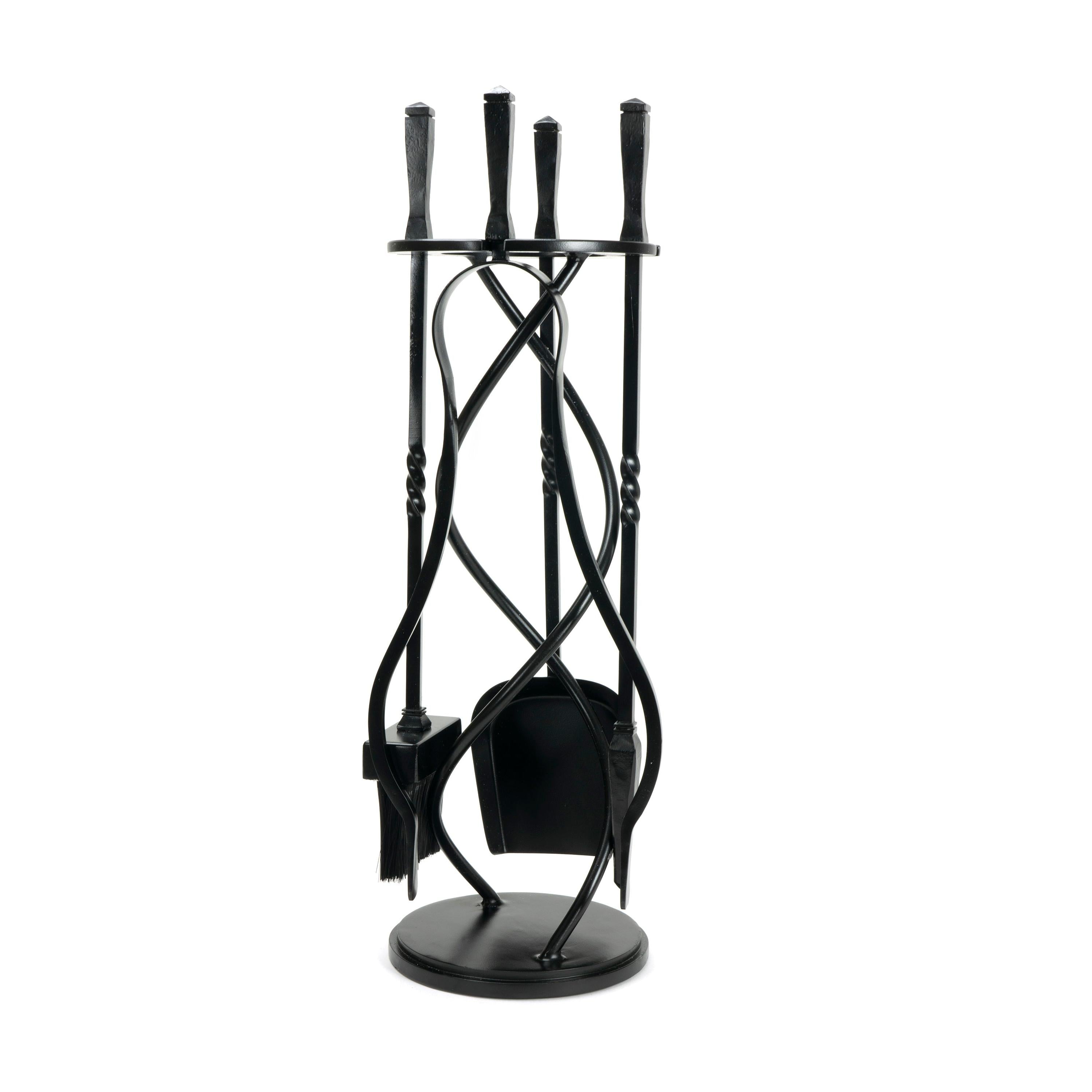 From The Anvil's Matt Black Spiral Companion Set