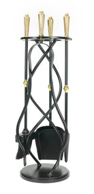 From The Anvil's Matt Black Spiral Companion Set