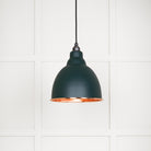 From The Anvil's Hammered Copper Hammered Copper Brindley Pendant