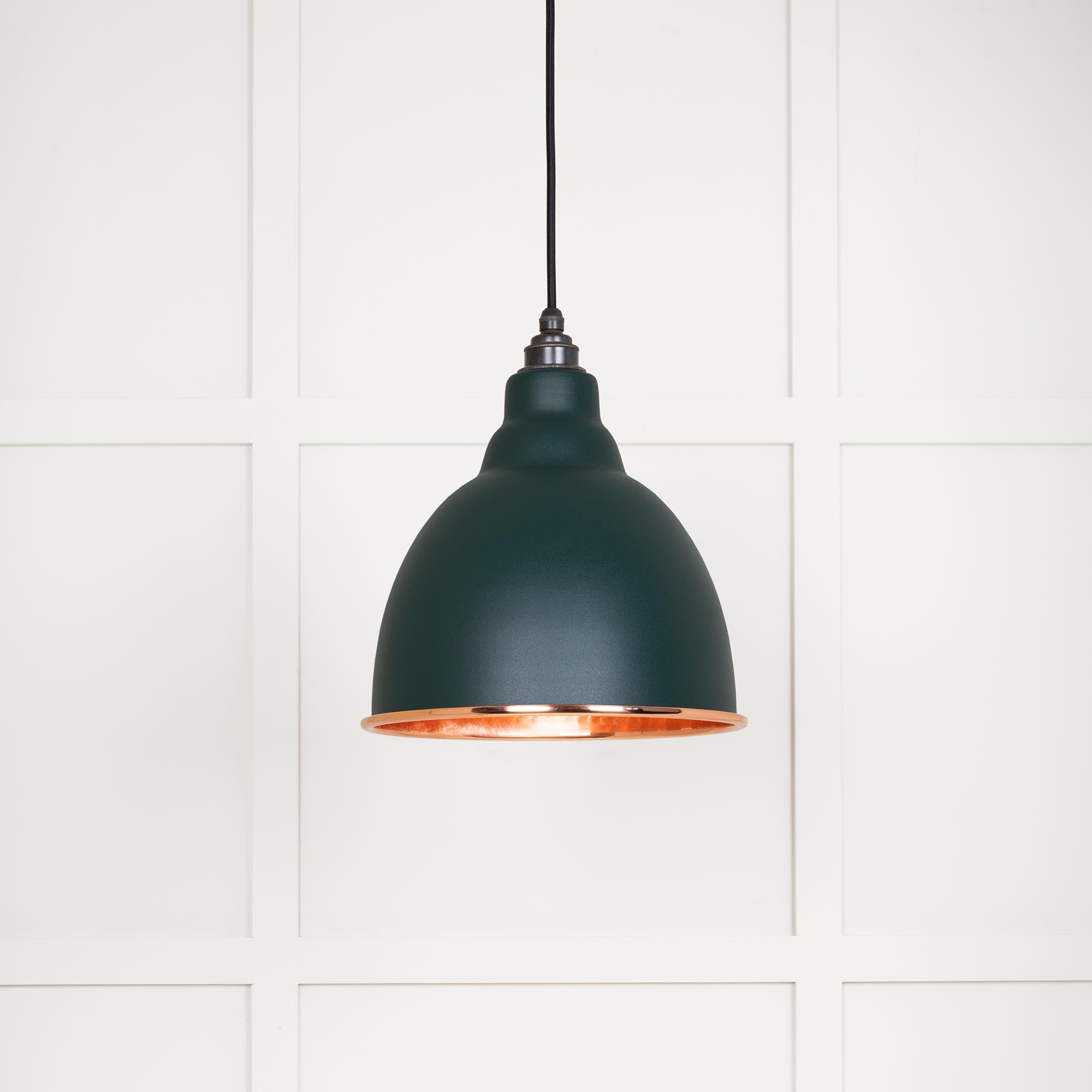 From The Anvil's Hammered Copper Hammered Copper Brindley Pendant