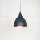 From The Anvil's Smooth Copper Smooth Copper Brindley Pendant