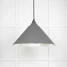 From The Anvil's Smooth Nickel Smooth Nickel Hockley Pendant
