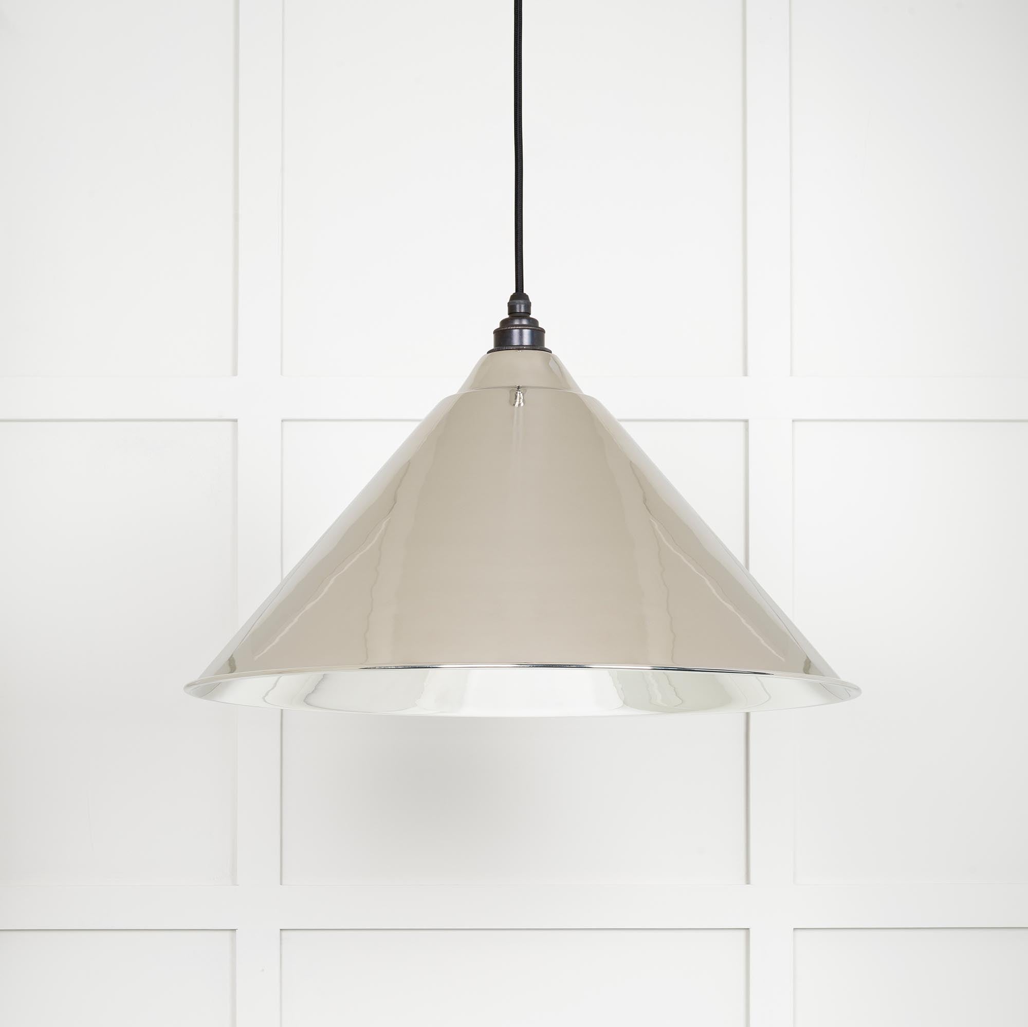 From The Anvil's Smooth Nickel Smooth Nickel Hockley Pendant