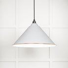 From The Anvil's Accent White Gloss Hockley Pendant