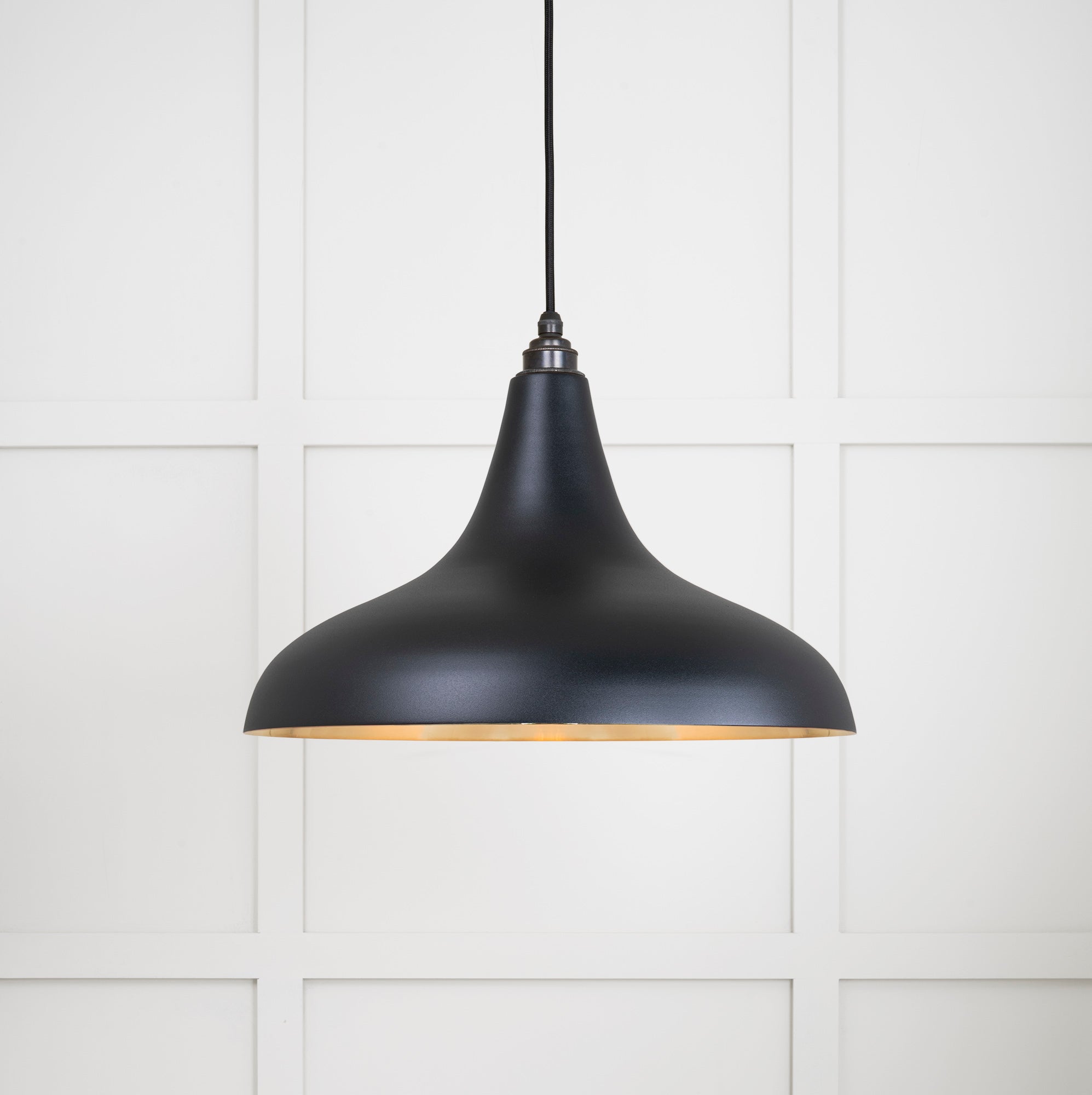 From The Anvil's Smooth Brass Smooth Brass Frankley Pendant