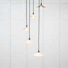 From The Anvil's Smooth Brass Smooth Brass Flora Cluster Pendant