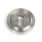 From The Anvil's Satin Marine SS (316) Round Escutcheon