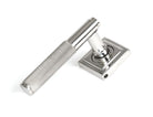 From The Anvil's Satin Marine SS (316) Brompton Lever on Rose Set (Unsprung)