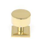 From The Anvil's Polished Brass 32mm Kelso Cabinet Knob