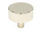 From The Anvil's Polished Nickel 38mm Kelso Cabinet Knob
