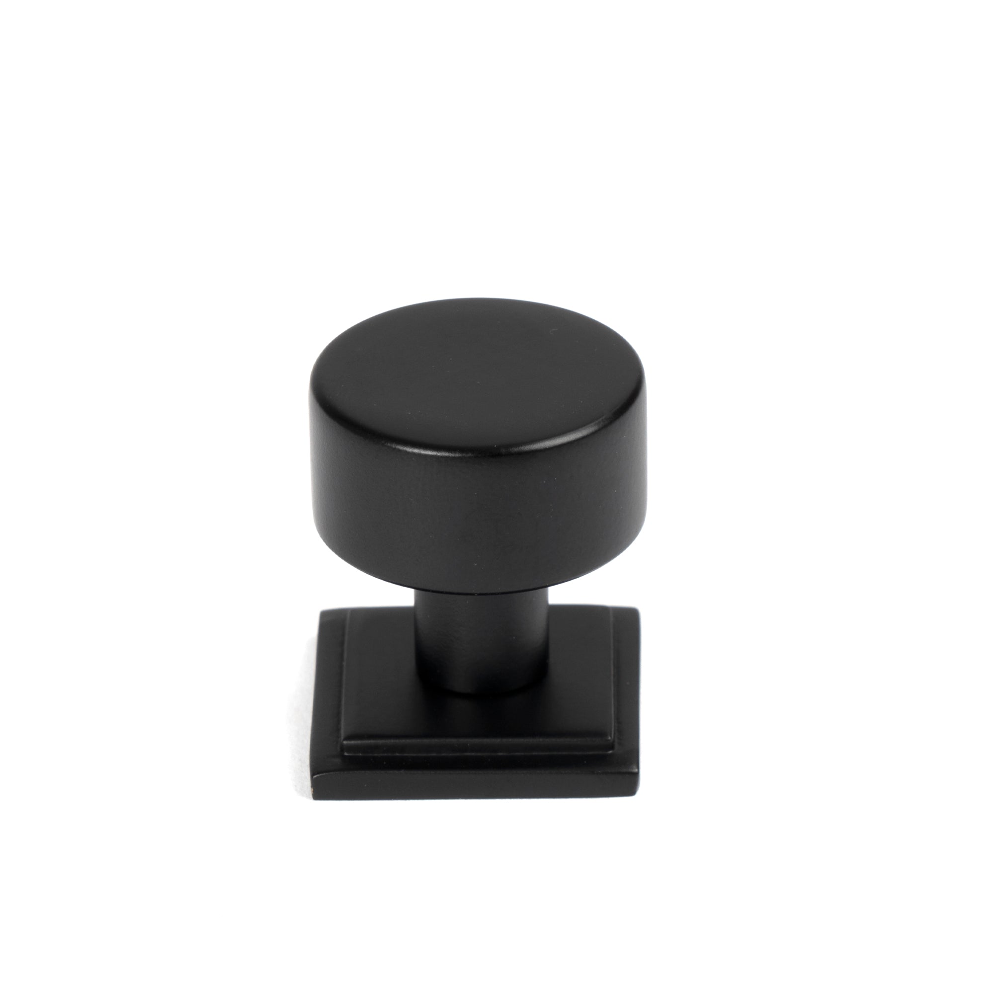 From The Anvil's Matt Black 25mm Kelso Cabinet Knob