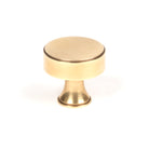 From The Anvil's Aged Brass Scully Cabinet Knob