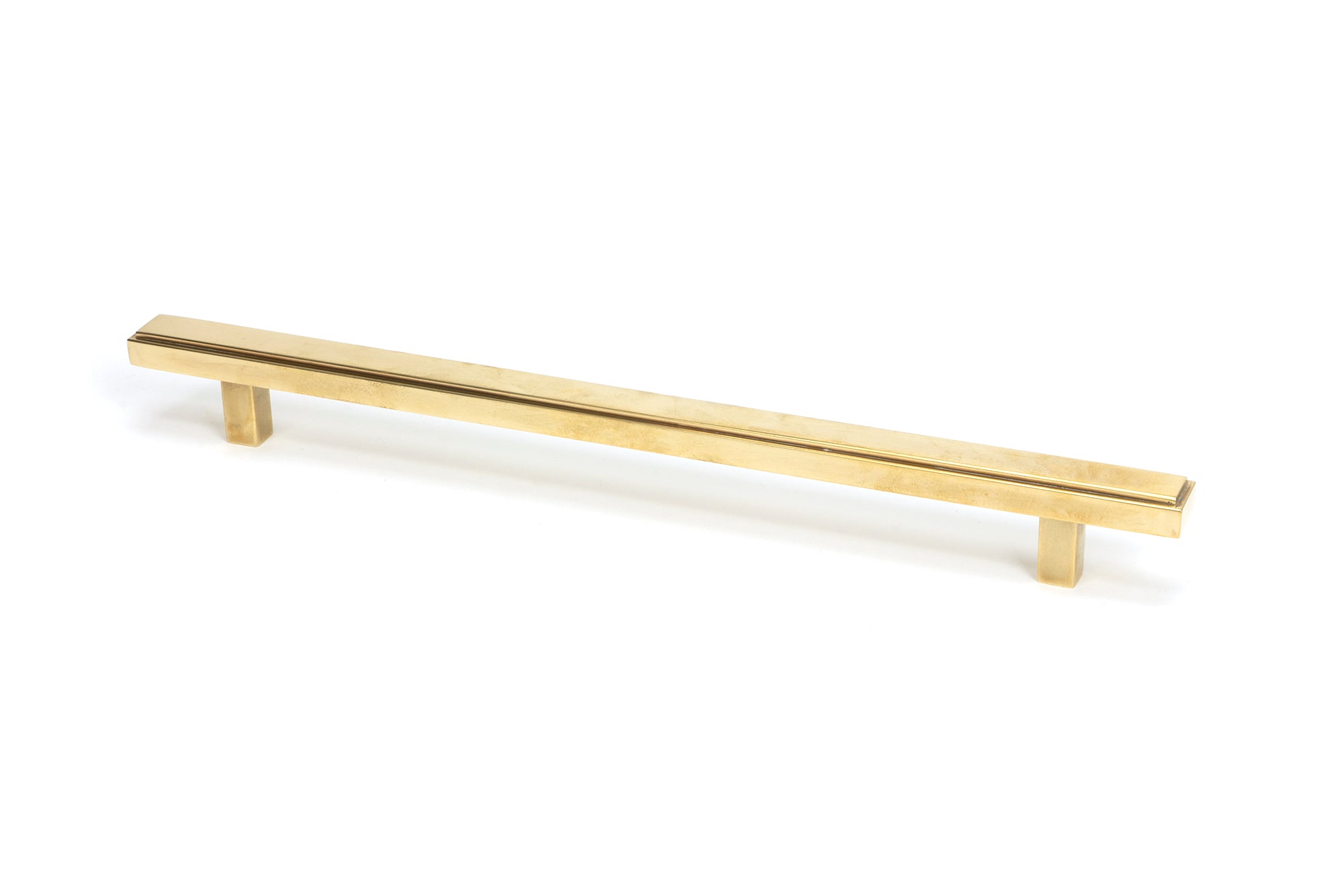 From The Anvil's Aged Brass Scully Pull Handle