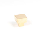 From The Anvil's Polished Brass Albers Cabinet Knob