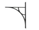 From The Anvil's Aged Bronze Tyne Shelf Bracket