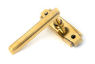 From The Anvil's Aged Brass Art Deco Lever on Rose Set