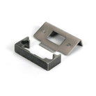 From The Anvil's Pewter Patina  ½" Rebate Kit for Tubular Mortice Latch