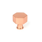 From The Anvil's Polished Bronze Kahlo Cabinet Knob