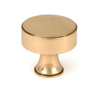 From The Anvil's Polished Bronze Scully Cabinet Knob
