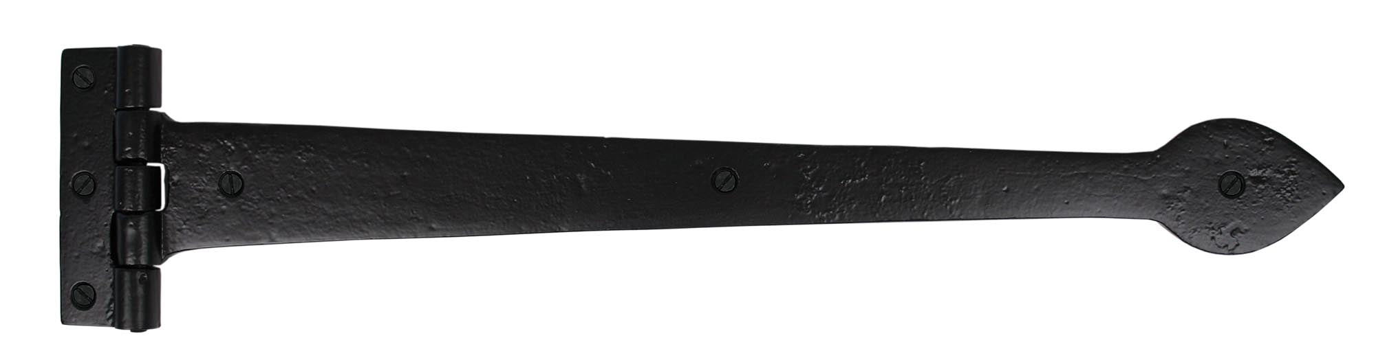 From The Anvil's Black Black Cast T Hinge (pair)