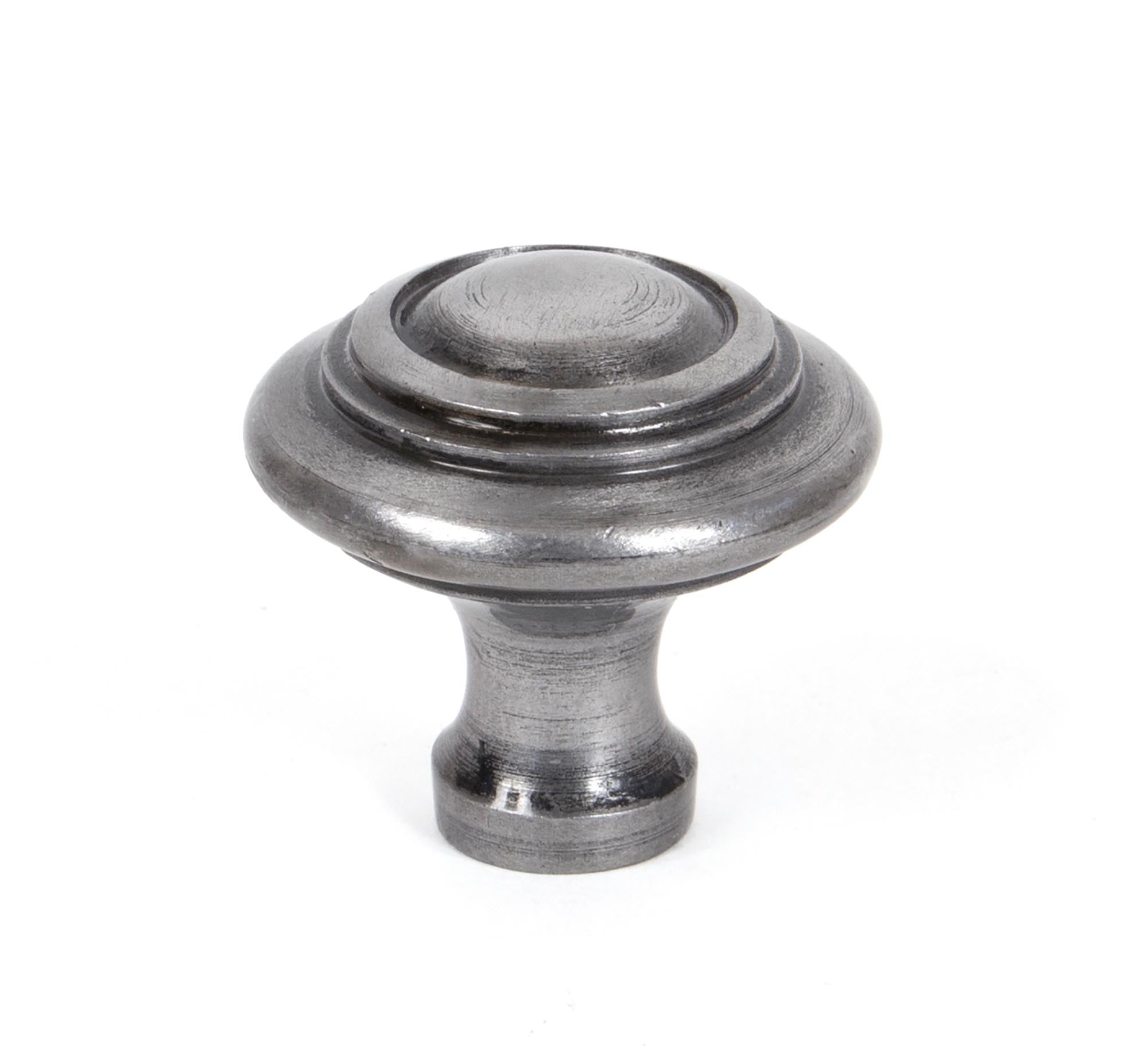 From The Anvil's Natural Smooth Ringed Cabinet Knob
