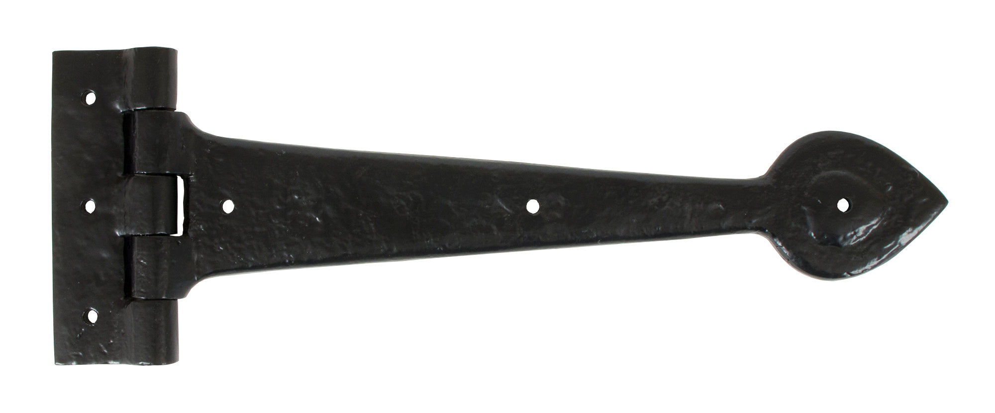 From The Anvil's Black Black Cast T Hinge (pair)