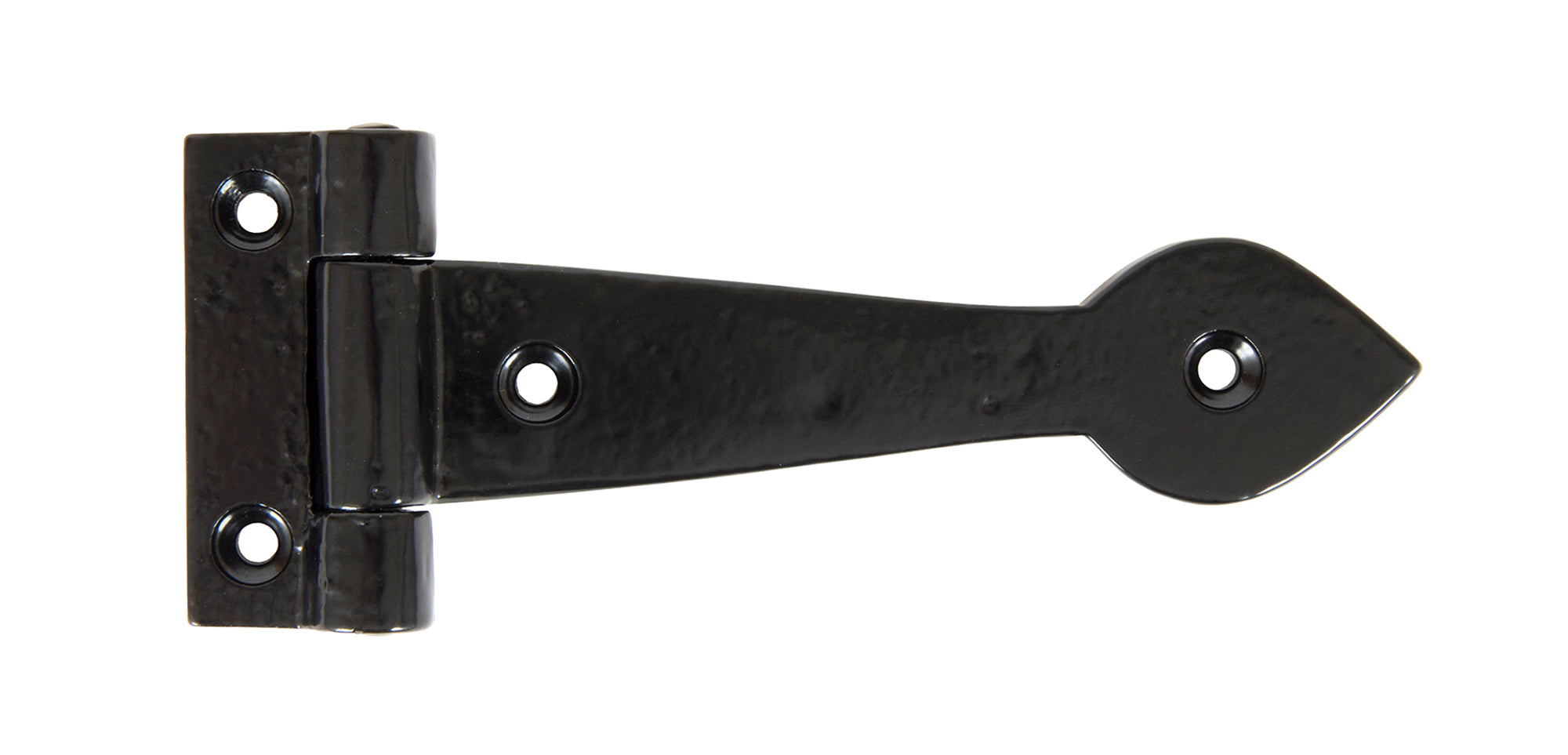 From The Anvil's Black Black Cast T Hinge (pair)