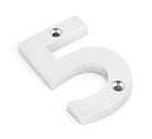 From The Anvil's Polished Chrome Polished Chrome Numeral
