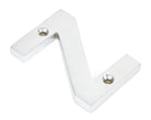 From The Anvil's Satin Chrome Satin Chrome Letter