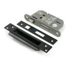 From The Anvil's Black 5 Lever BS Sash Lock KA