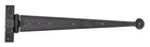 From The Anvil's External Beeswax Penny End T Hinge (pair)
