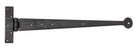 From The Anvil's External Beeswax Penny End T Hinge (pair)