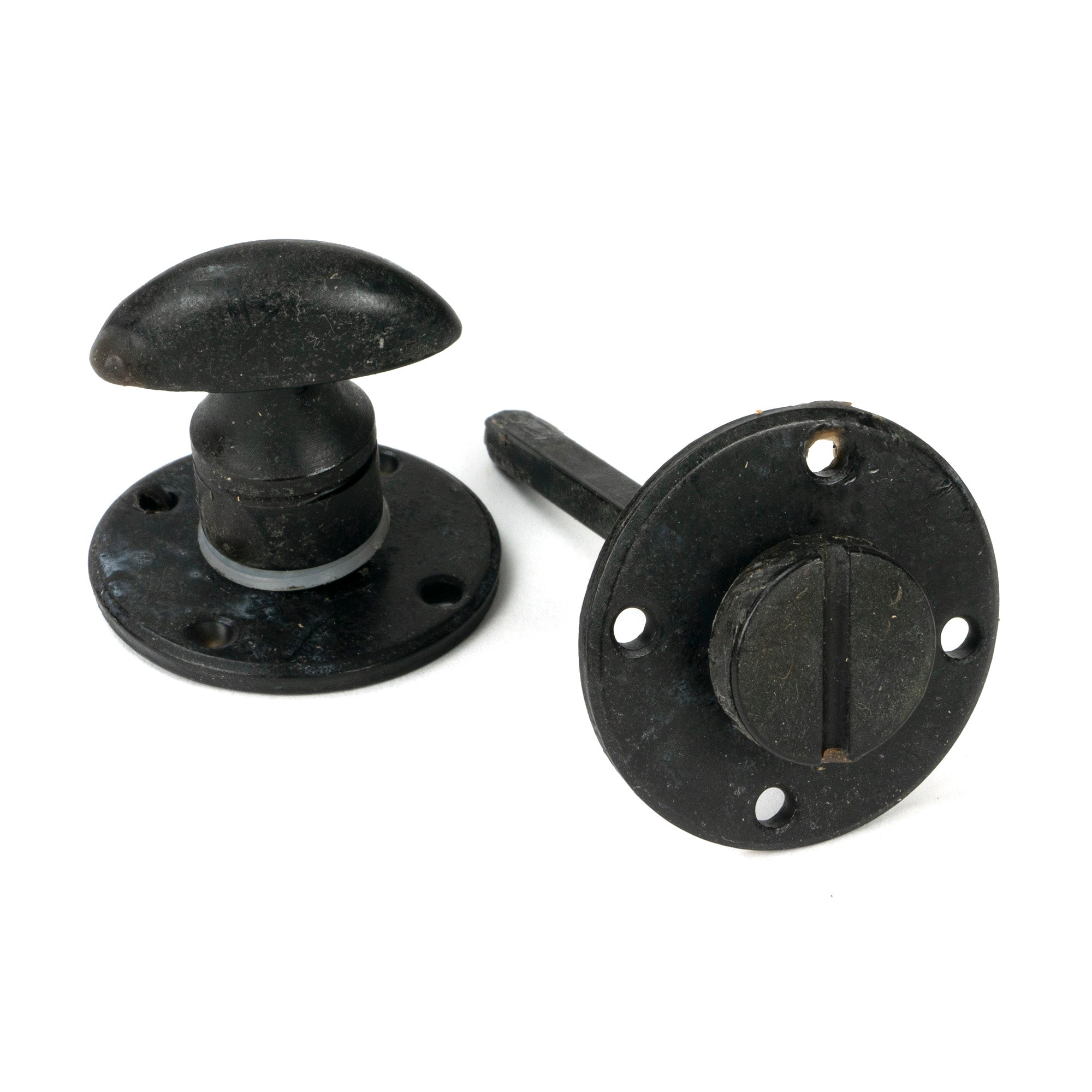 From The Anvil's External Beeswax Round Thumbturn Set