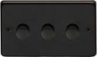 From The Anvil's Matt Black LED Dimmer Switch