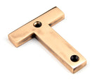 From The Anvil's Polished Bronze Polished Bronze Letter