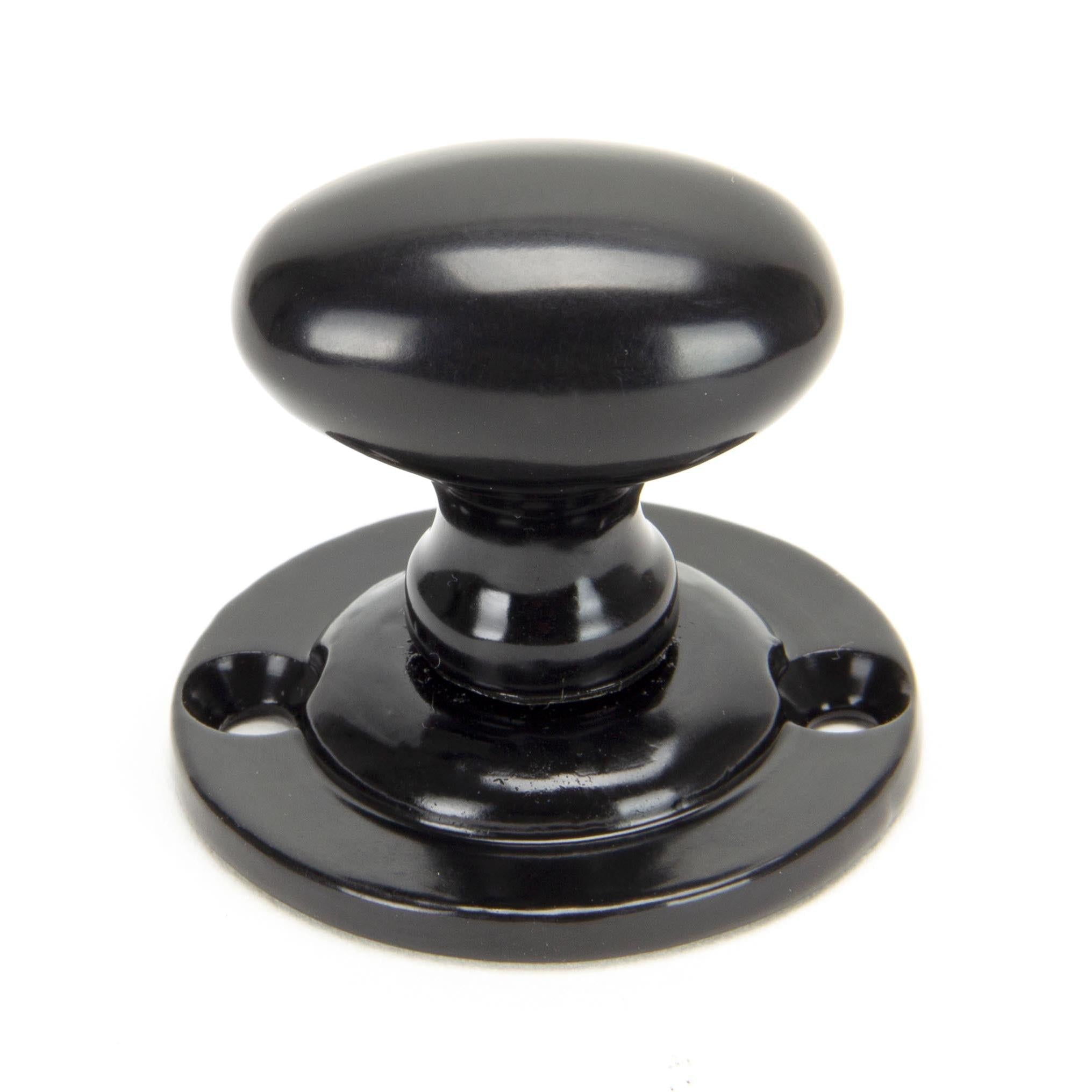 From The Anvil's Black Oval Rack Bolt