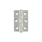 Atlantic CE Fire Rated Grade 7 Ball Bearing Hinges 3" x 2" x 2mm - Polished Chrome 