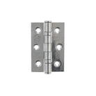 Atlantic CE Fire Rated Grade 7 Ball Bearing Hinges 3" x 2" x 2mm - Polished Stainless Steel