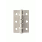 Atlantic CE Fire Rated Grade 7 Ball Bearing Hinges 3" x 2" x 2mm - Satin Stainless Steel