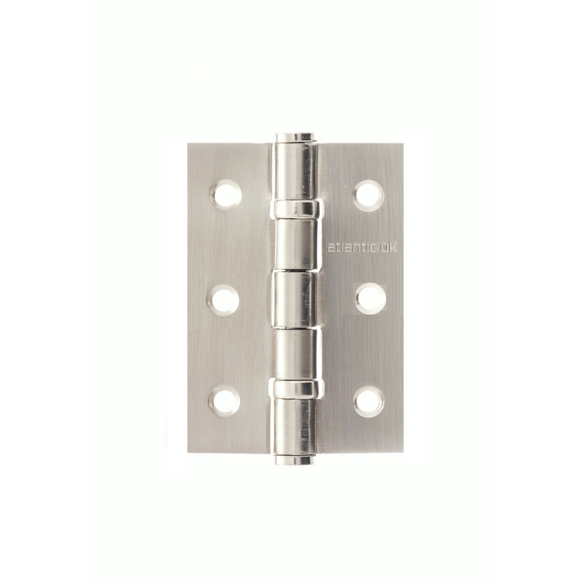 Atlantic CE Fire Rated Grade 7 Ball Bearing Hinges 3" x 2" x 2mm - Satin Stainless Steel